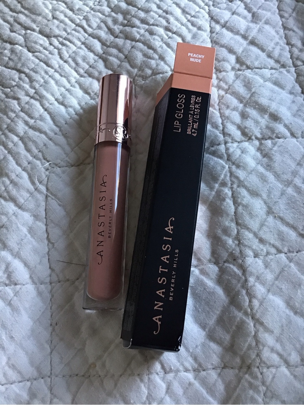 New Anastasia Beverly Hills Lip Gloss — Peachy Nude